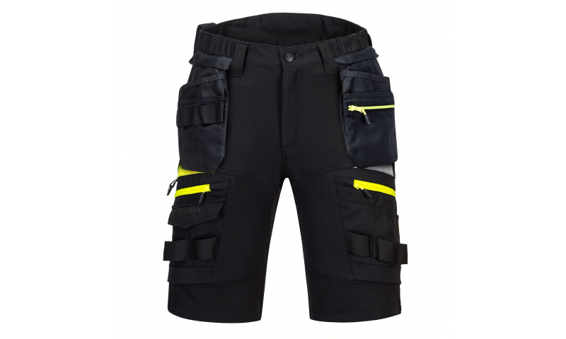DX444 - DX4 Detachable Holster Pocket Shorts Black