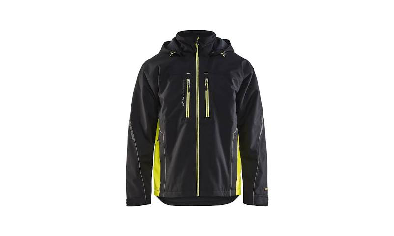 BLAKLADER4890 Lightweight Lined Functional Jacket - Hi Vis Yellow/Black